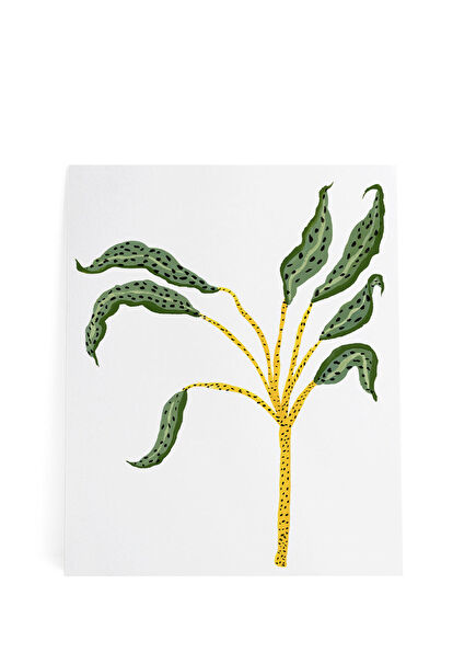 Sarı Ağaç Detaylı Çocuk Odası Duvar Etiketi