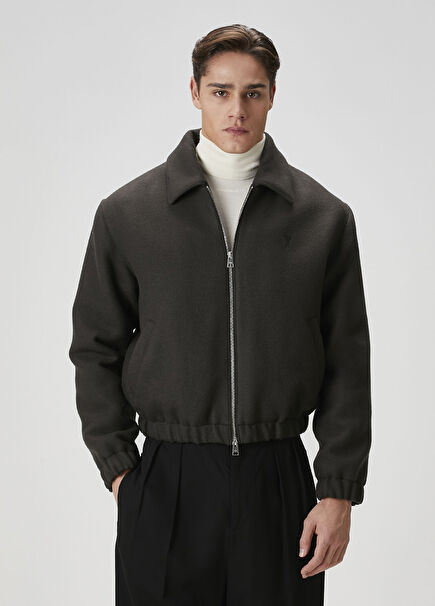 Anthracite Wool Jacket