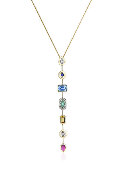 Focus Diamond Women's Gold Necklace