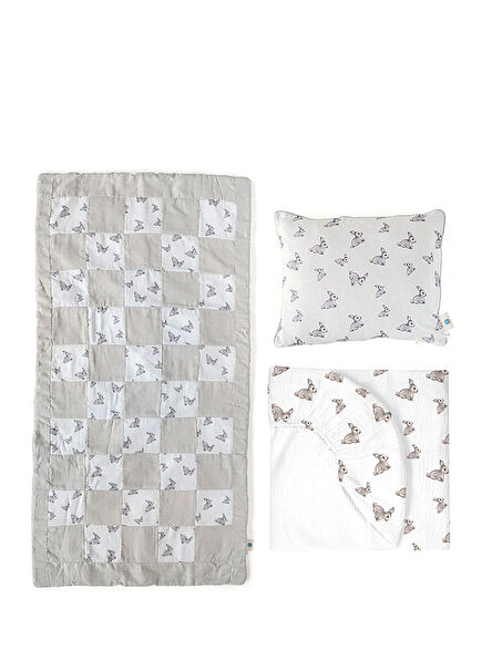 Iconique Lapin Patchwork Unisex Gift Baby Room Set
