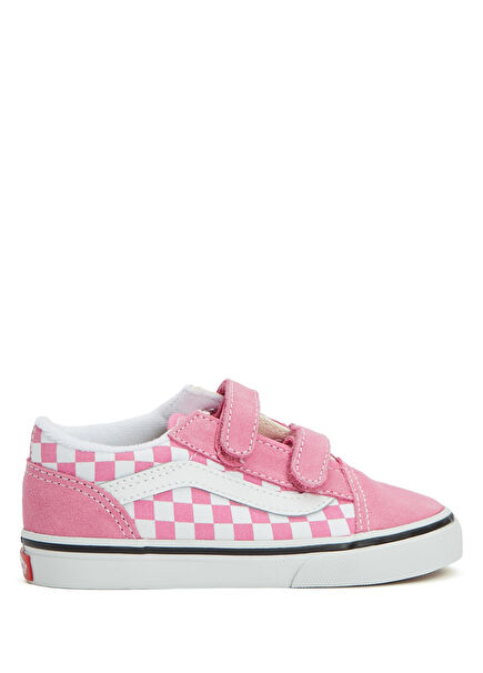 Old Skool V Pink Unisex Kids Suede Sneaker