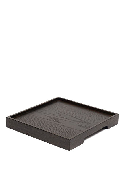 Edge Serisi Masif Meşe Sunum Tepsisi 30x30cm