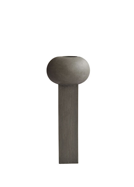 Empire Grey Ceramic Vase