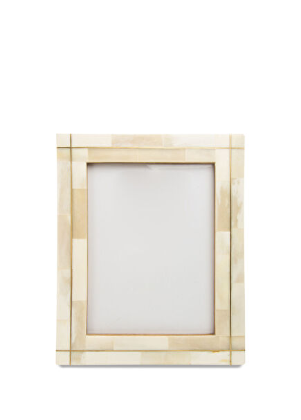 White Bone Rice Photo Frame