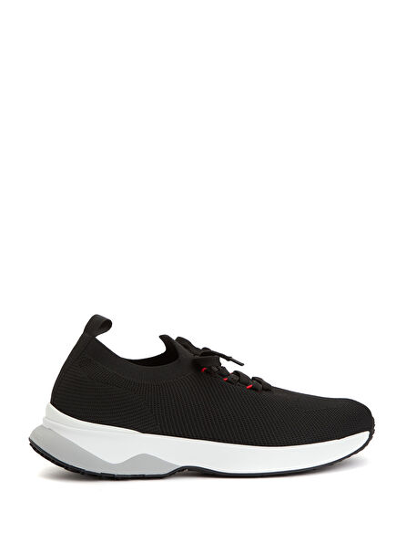 Siyah Erkek Çorap Formlu Sneaker