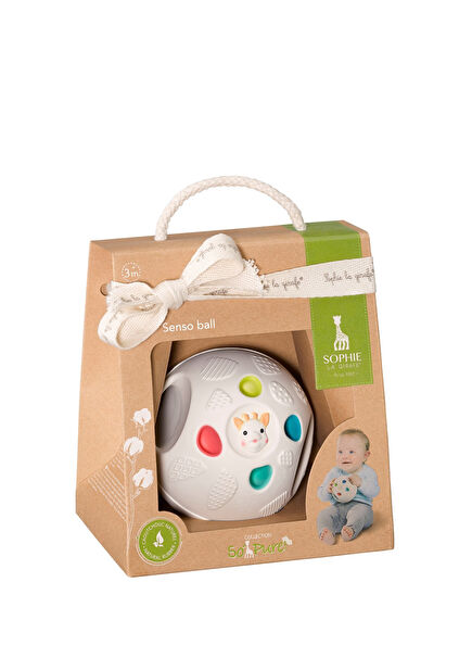 So Pure Senso Ball Multi-Colored Rattle