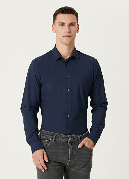 Lacivert Gömlek