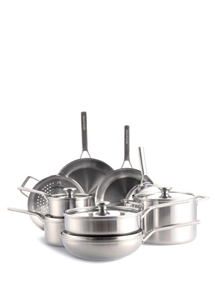 Merten & Storck 14 Parça Çelik Tencere Seti