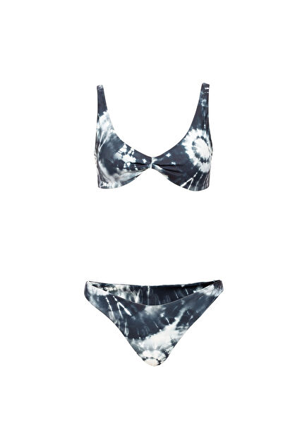 Kaia Gri Beyaz Kadın Bikini Takımı