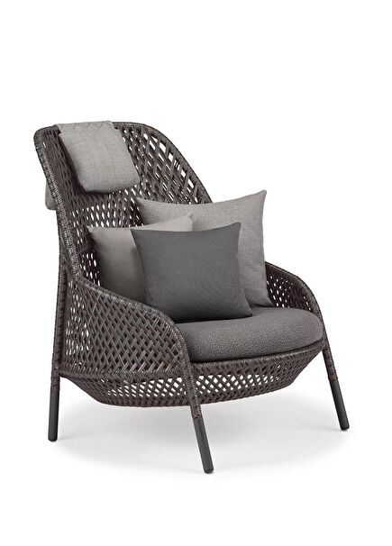 Ahnda High Back Graphite Chair
