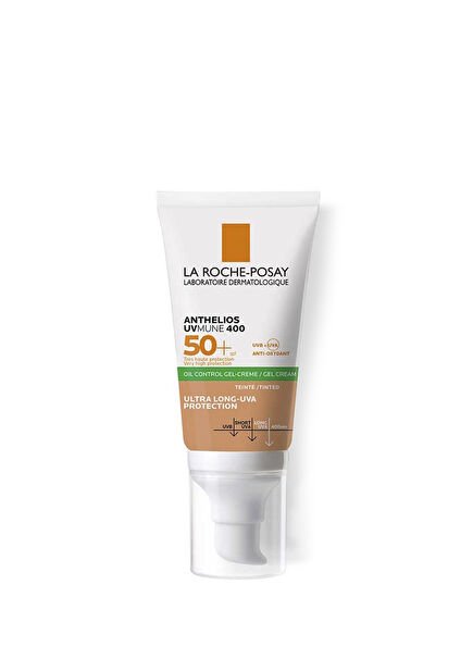 Anthelios Colored Gel Cream Protector 50 ml for Sun Intolerant Skin