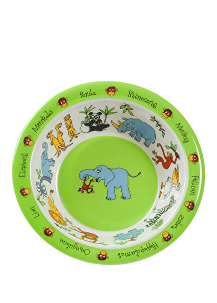 Jungle Melamine Children's Food Bowl
