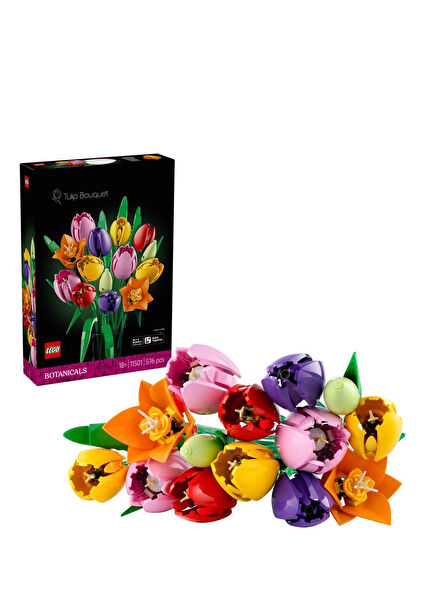 Botanicals Lale Buketi 576 Parça 18 + Yaş Yapı Oyuncağı 11501
