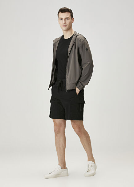 Black Bermuda Shorts