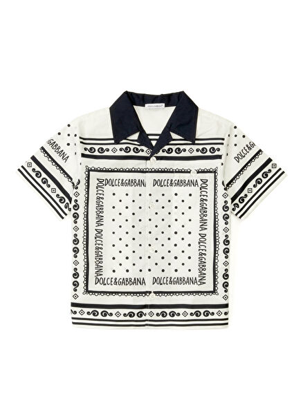 Desenli Erkek Çocuk Gömlek