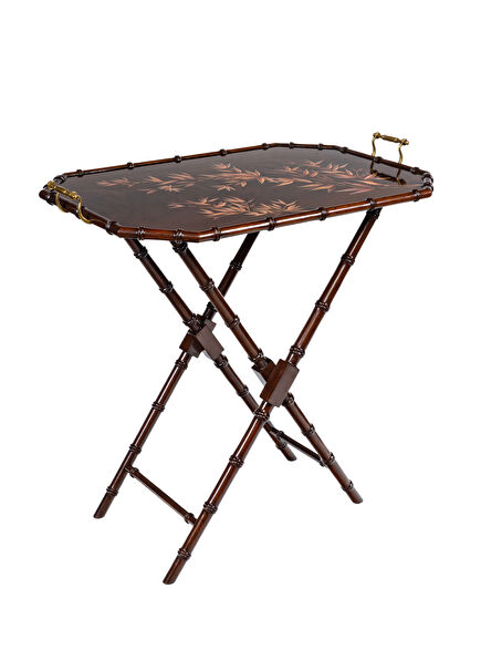 John Enfield Handpainted Tray Side Table