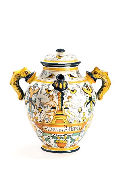 Ceramic Vase Rectangular,Seramik Vazo,El Yapm h42