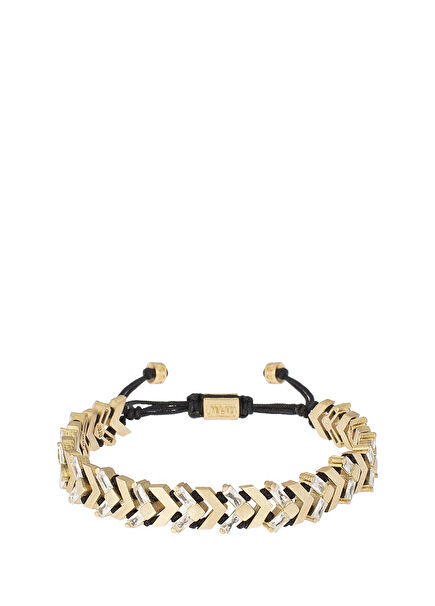 Spaced Glitter Arrow Bronz Kadın Bileklik