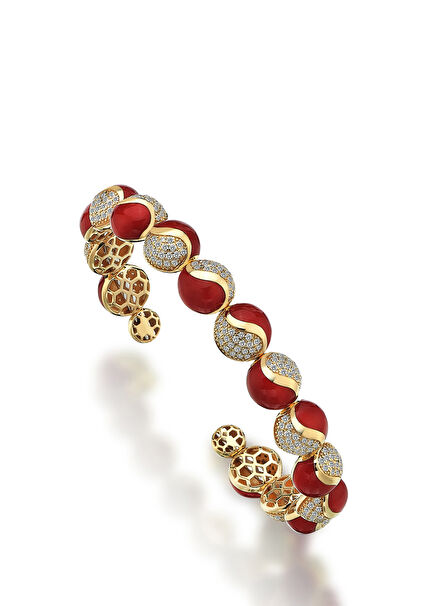 Stellar Agate Women's Gold Bracelet