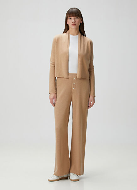 Camel Cashmere Pants