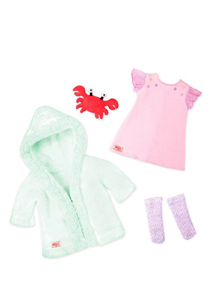 Deluxe Mermaid Nightdress Oyuncak Kıyafet Seti