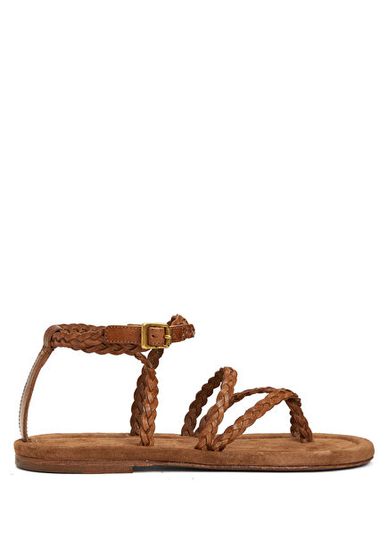 Penelope Taba Kadın Deri Terlik