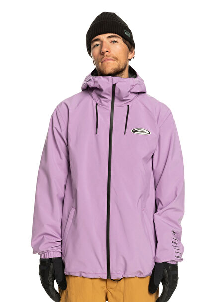 High In The Hood Purple Hooded Unisex Sports Coat