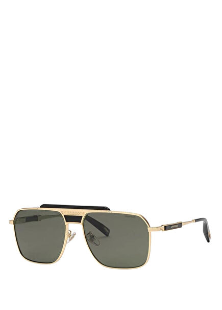 Schl31-300P Green Metal Men's Sunglasses