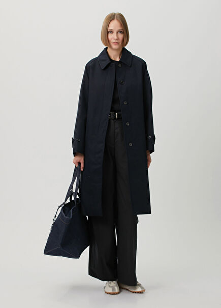 Dark Navy Blue Parka