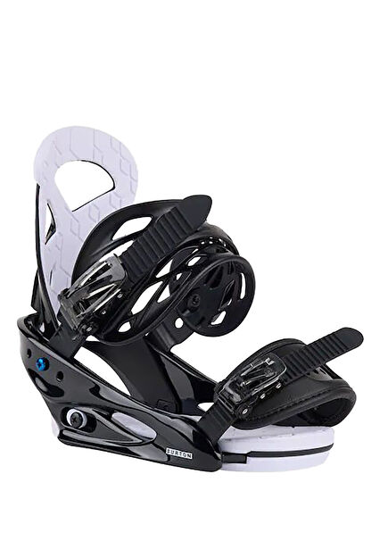 Smalls Re:flex Snowboard Bindings Siyah Unisex Çocuk Snowboard Bağlaması 
