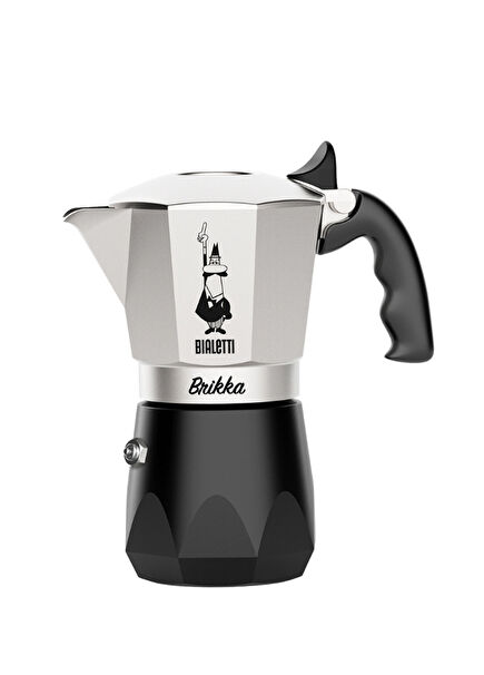 New Brikka Grey 2 Cup Mocapot 