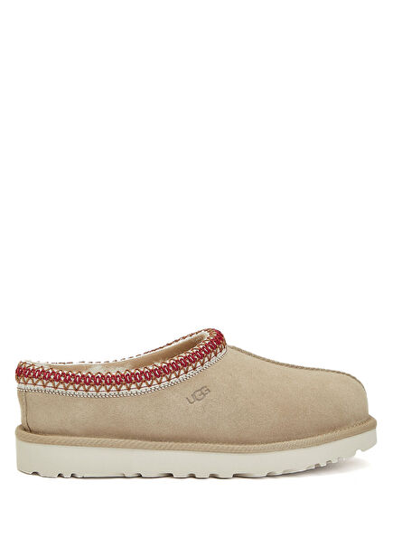 Tasman II Bej Kadın Süet Terlik