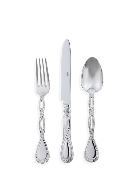 Yeast Shiny Silver 84 Piece Cutlery Set