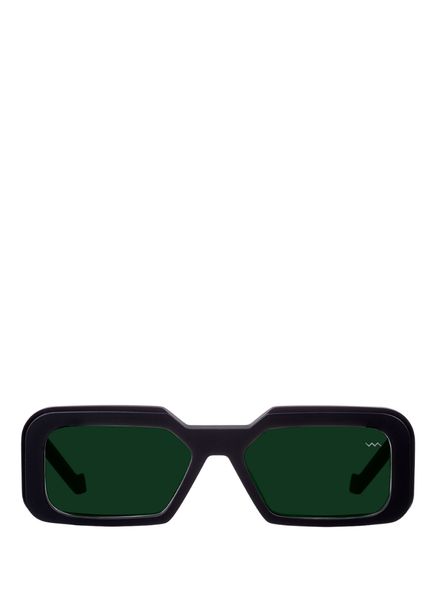 Black Matte Asetat Unisex Güneş Gözlüğü