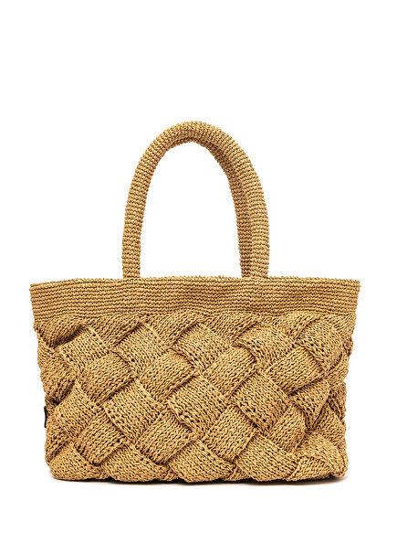 Puzzle City Camel Women's Shoulder Bag
