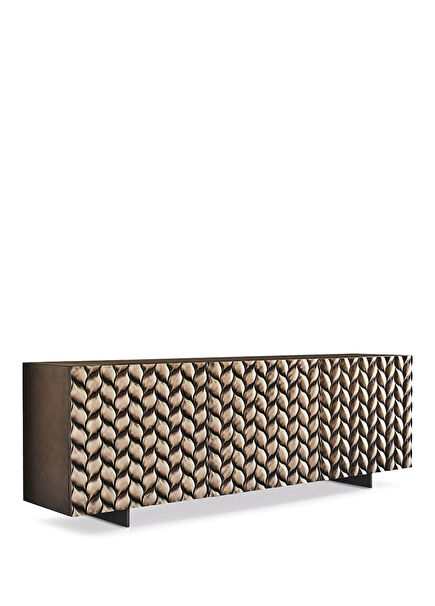 Lavander Bronze Wooden Sideboard