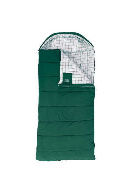 Camper Lux XL Comfort -23°C Green Single Sleeping Bag