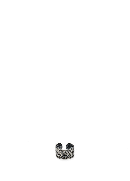 Clear 925 Sterling Silver Men's Cartilage Earrings