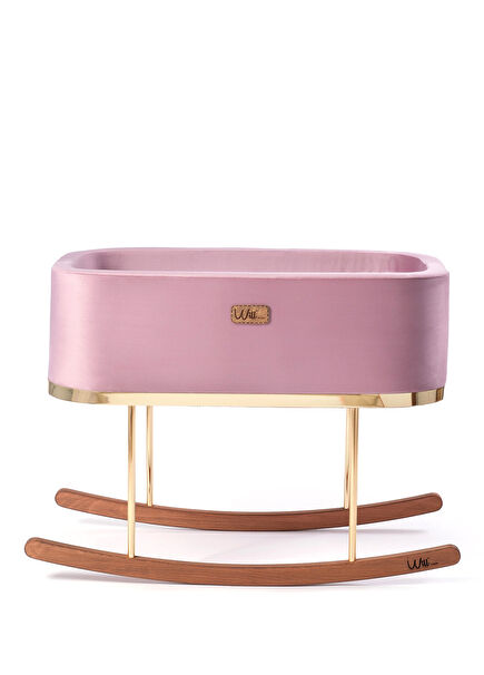 Beside Large Pink Gold Anne Yanı Beşik
