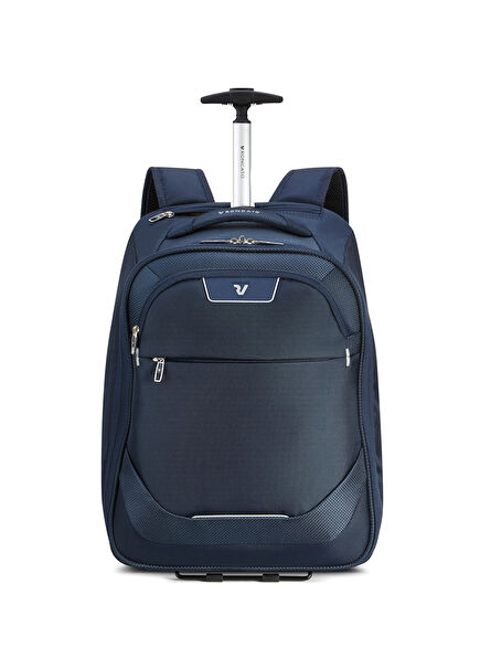 41621623-23 Joy Trolley Dark Blue Cabin Size Unisex Laptop and Briefcase 42 Lt