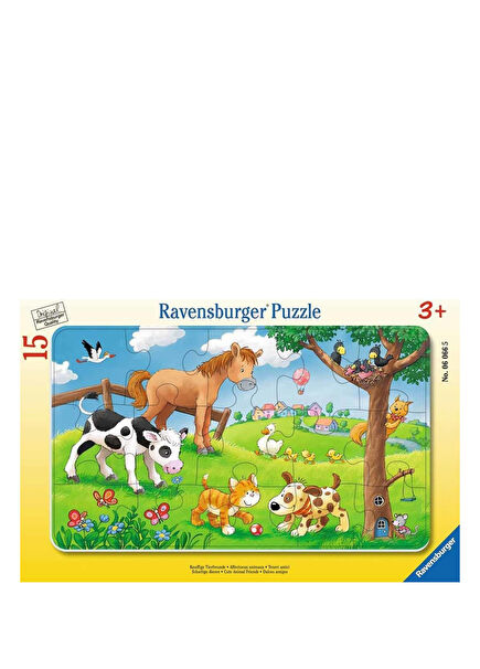 Cuddly Friends 15 Parça Çocuk Puzzle 060665