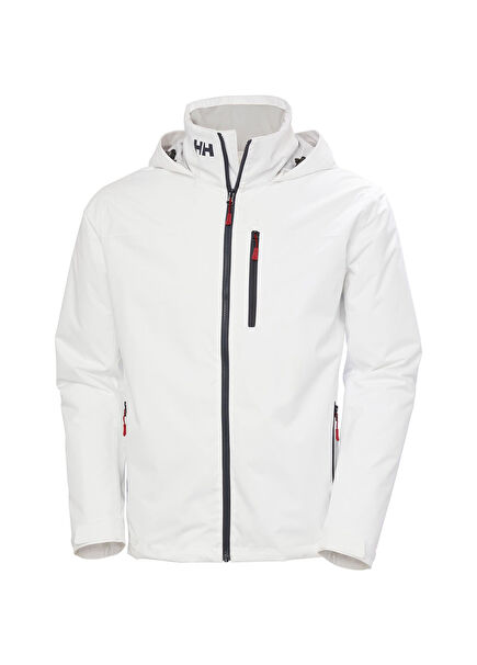 Crew Hooded Midlayer 2 Beyaz Polarlı Erkek Mont
