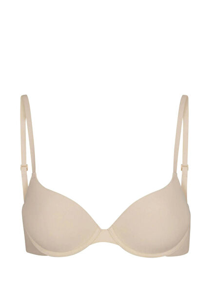 Push-Up Beige Bra
