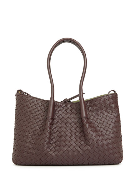 Pinacoteca Dark Burgundy Women's Leather Bag
