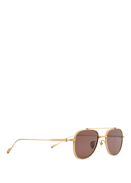 Clcc3 Metal Brown Women's Sunglasses