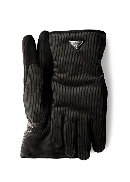 Siyah Fitilli Erkek Eldiven