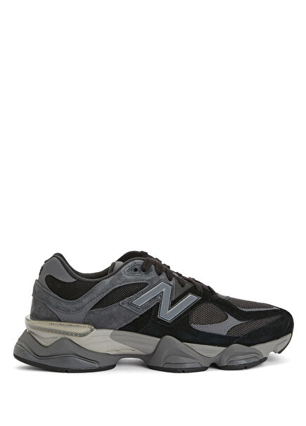 9060 Siyah Erkek Deri Sneaker
