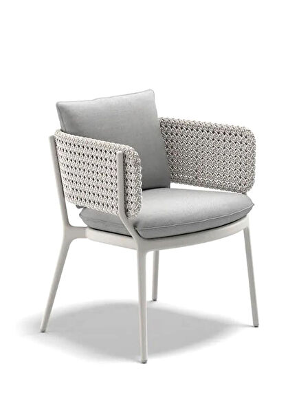 Bellmonde Summit Garden Chair with Aluminum Arms
