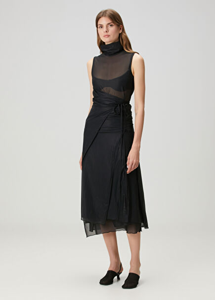 Black Midi Dress