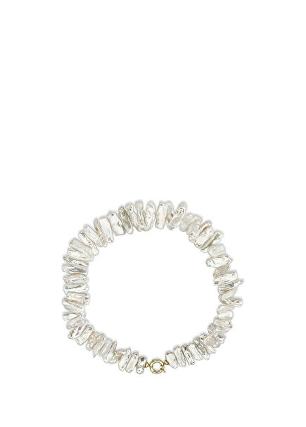 Perla Choker No:3 İnci 14 Ayar Altın Kadın Kolye